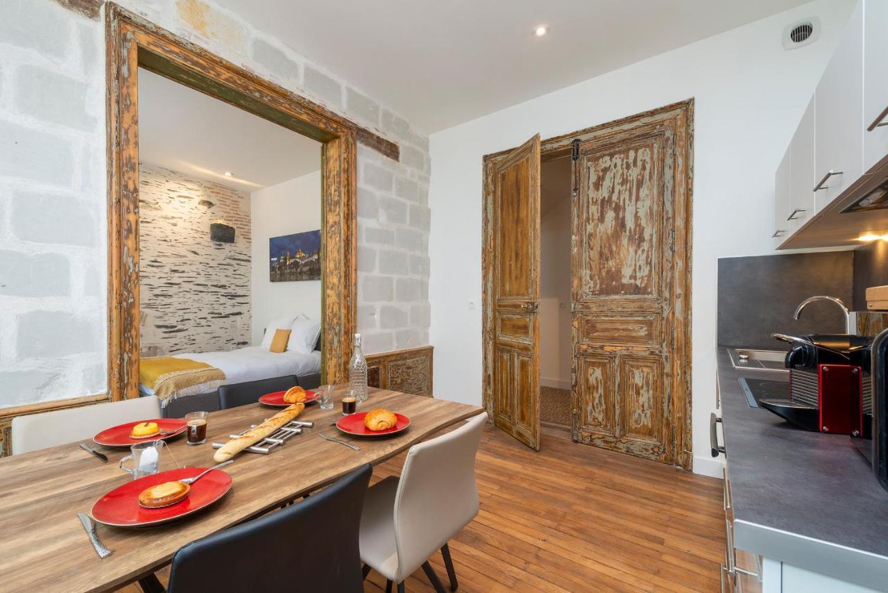 Appartements Lumineux Et Charmants En Coeur De Ville Angers Buitenkant foto